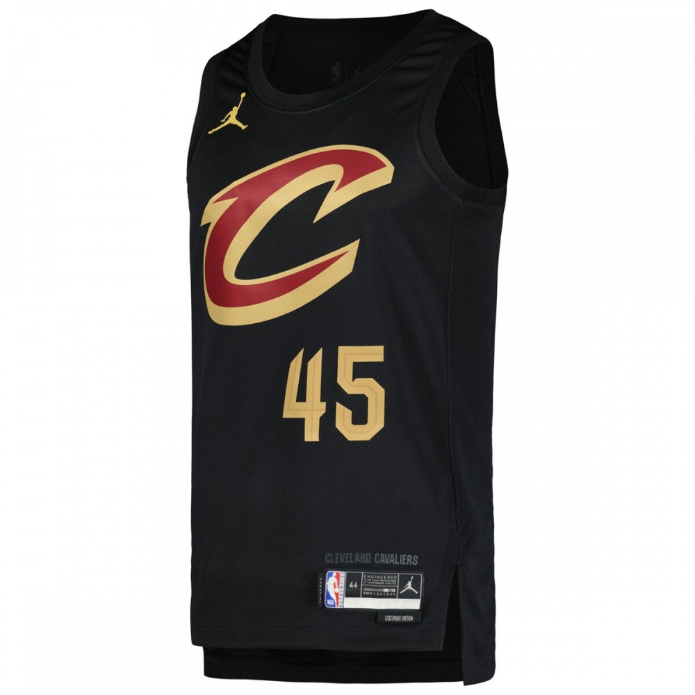 Donovan Mitchell Cleveland Cavaliers Jordan Brand Swingman Player Jersey - Statement Edition - Black-Pro Kit Vault | Brand New 26/27 Sports Jerseys